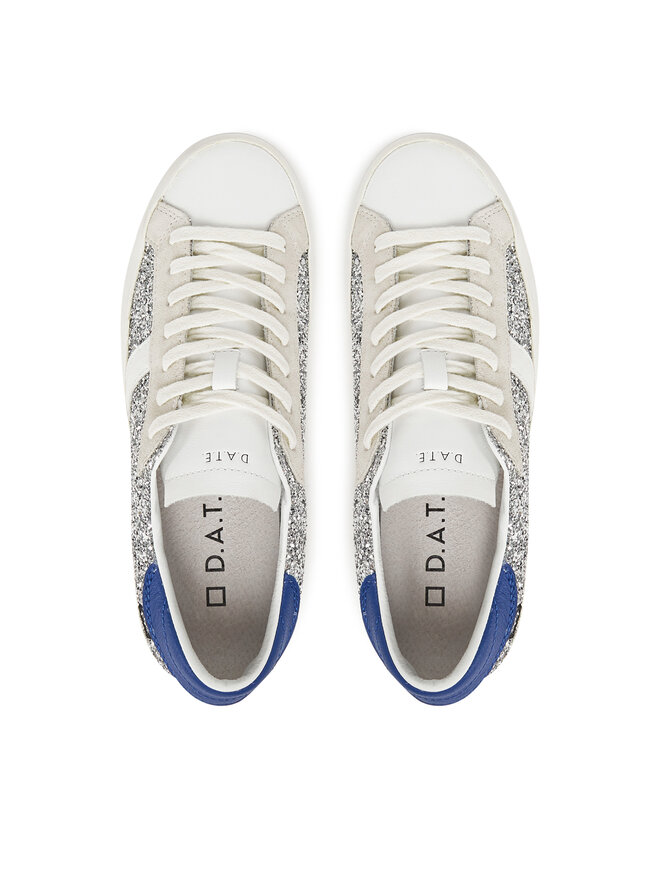 D.A.T.E. Sneakersy D.A.T.E. Hill Low W421-HL-GL Srebrny