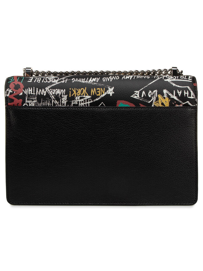 DKNY Handtasche DKNY Elissa Lg Shoulder R813H281 Schwarz