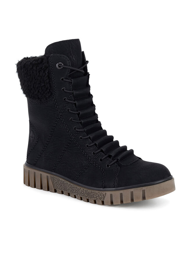 Rieker Bokacsizma Rieker Y3467-00 Fekete