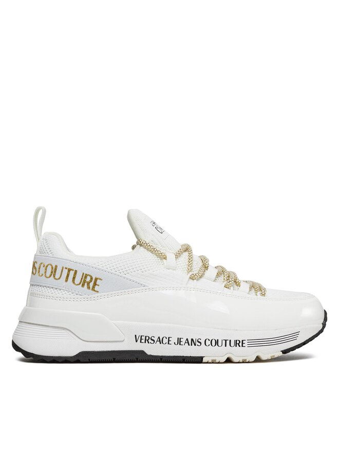 スニーカー VERSACE JEANS COUTURE Woman Sneakers White 75VA3SABZS905 G03 Sneakersy Versace Jeans Couture 75VA3SAB Biały | eobuwie.com.pl