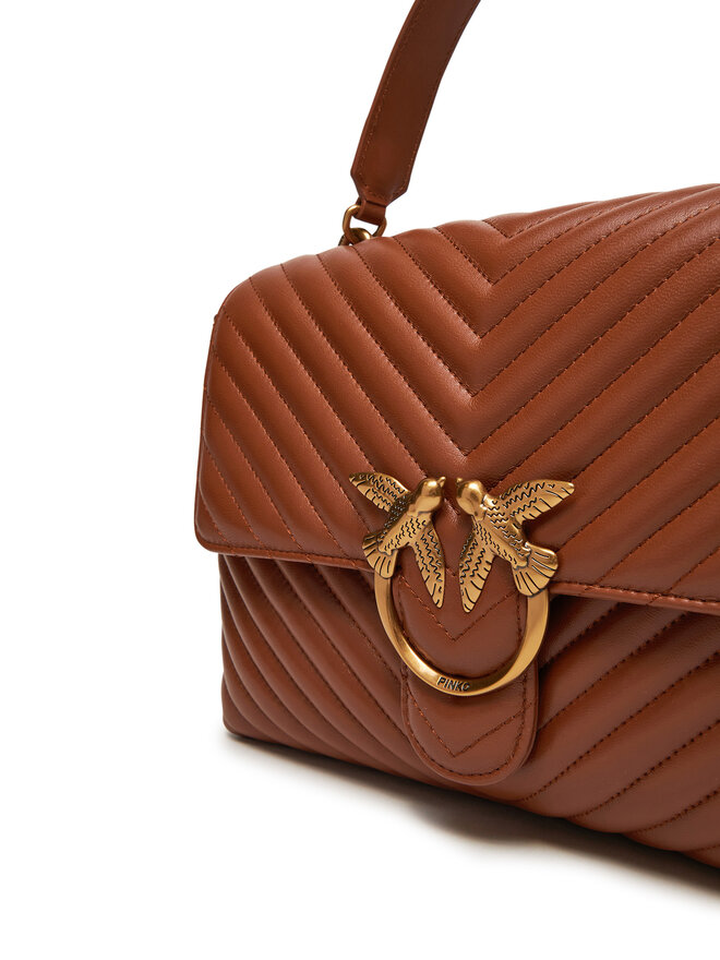 PINKO Handtasche PINKO Love Lady Puff Big Cl 100042 A0GK L84Q Braun