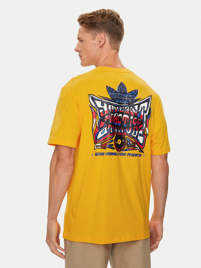 adidas adidas Camiseta Supply Sport IZ2572 Amarillo Regular Fit