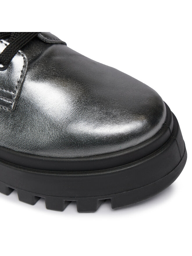 Altercore Schnürschuhe Altercore Kiano Silberfarben