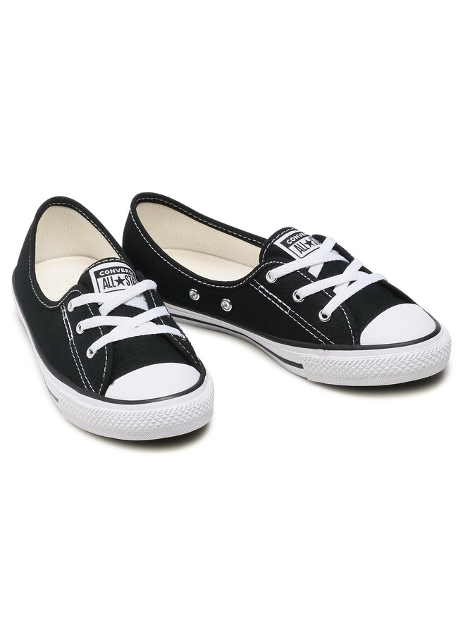 Converse Bambas Converse Chuck Taylor All Star Bellet Lace Slip 566775C Negro