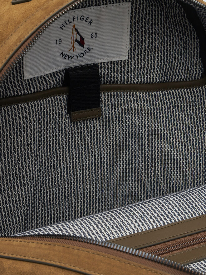 Tommy Hilfiger Σακίδιο Tommy Hilfiger Th Casual Suede Backpack AM0AM13229 Πράσινο