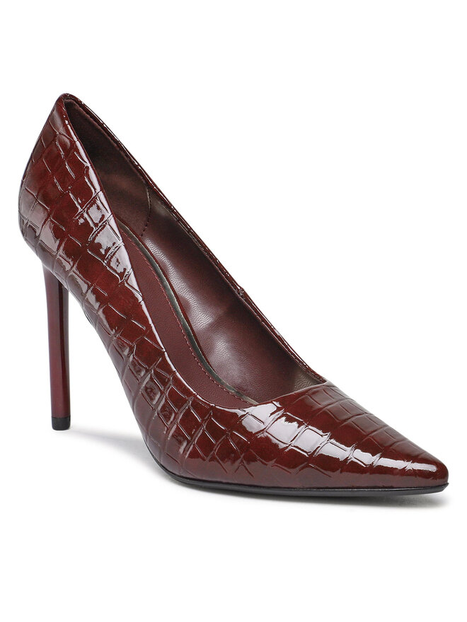 QUAZI Augstpapēžu kurpes QUAZI LS5611-02D Bordo