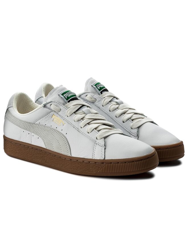 Sneakers Puma Basket Classic Gum Deluxe 365366 01 Blanc fr.eschuhe.ch
