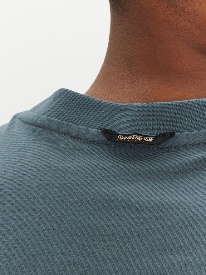 Napapijri Napapijri Camiseta S-Turin NP0A4HQG Azul Regular Fit