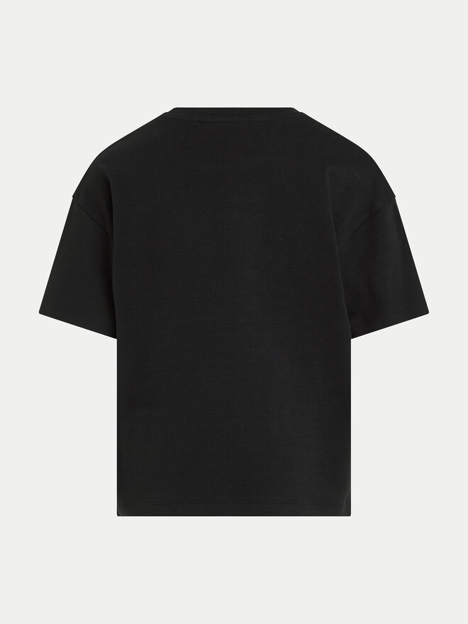 Calvin Klein Jeans Calvin Klein Jeans T-Shirt Script Logo IG0IG02864 Μαύρο Boxy Fit