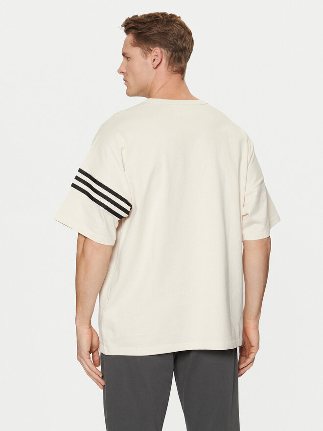 adidas adidas Camiseta Neuclassics JC9933 Écru Regular Fit