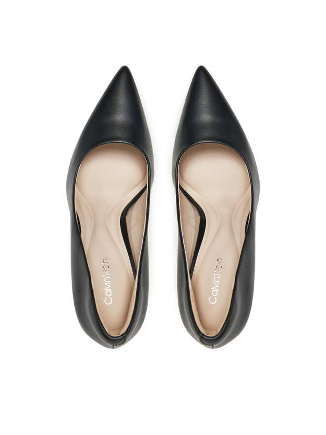 Calvin Klein Szpilki Calvin Klein Heel Pump 90 - Lth HW0HW02336 Czarny