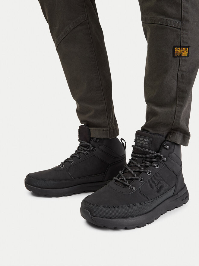 G-STAR Schnürschuhe G-Star Raw CEO-MAURITS-01 Schwarz