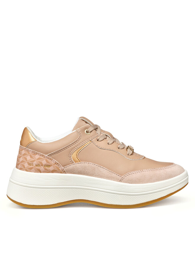 Geox Snīkeri Geox D Spherica Ecub-3 D46WTD 05422 C8191 Rozā