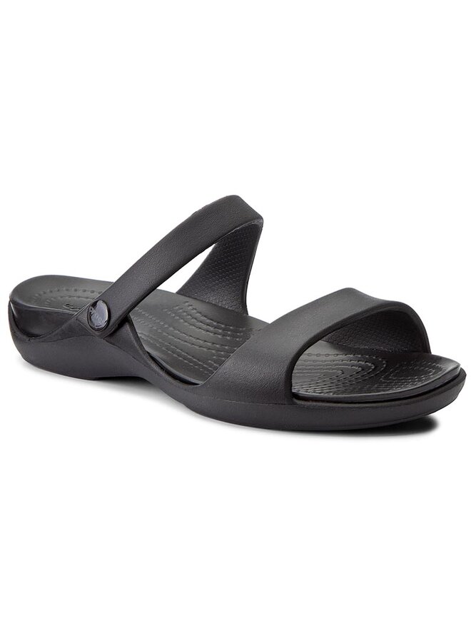 Crocs Pantoletten Crocs Cleo V 204268 Schwarz