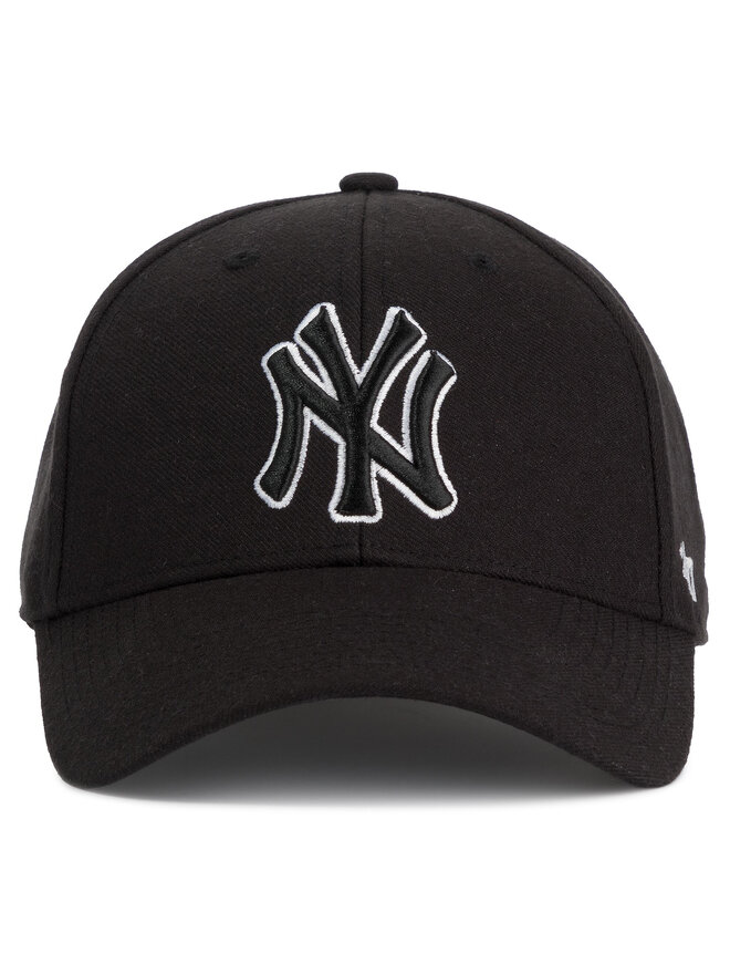 47 Brand Czapka z daszkiem 47 Brand New York Yankees B-MVPSP17WBP-BKC Czarny