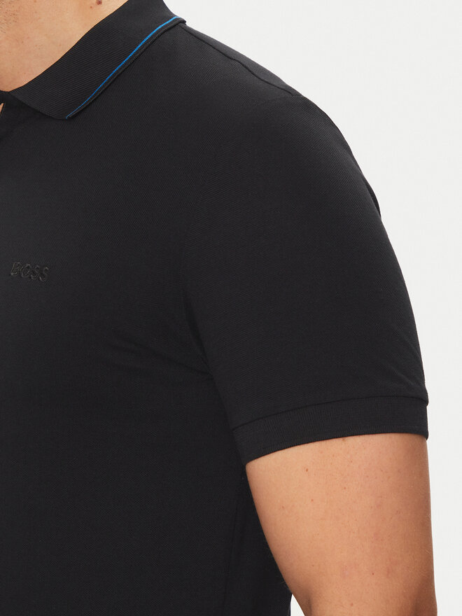 BOSS Boss Poloshirt Paule 4 50506195 Schwarz Slim Fit