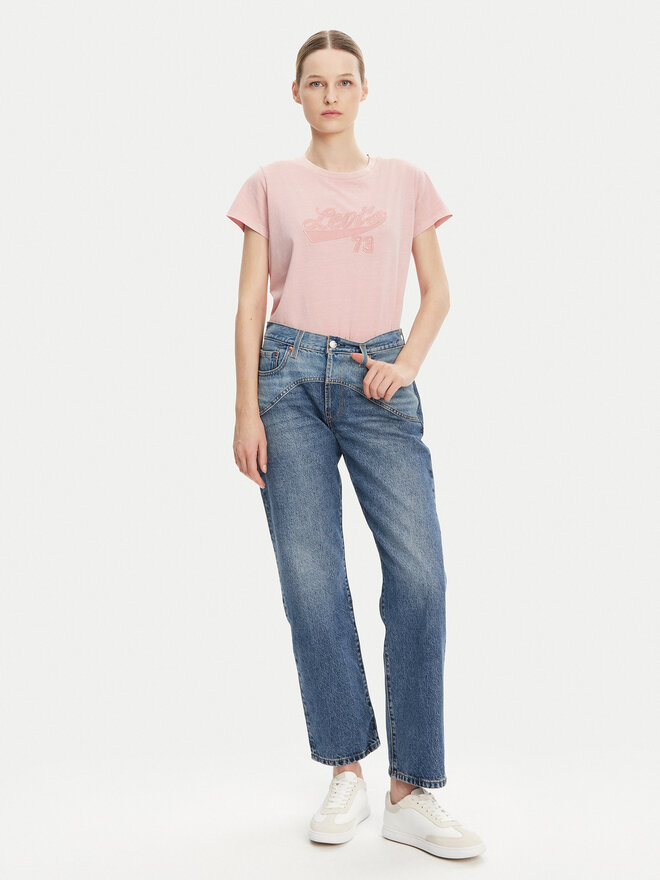 Levi's® Levi's® Marškinėliai Graphic A8804-0039 Rožinė Boxy Fit