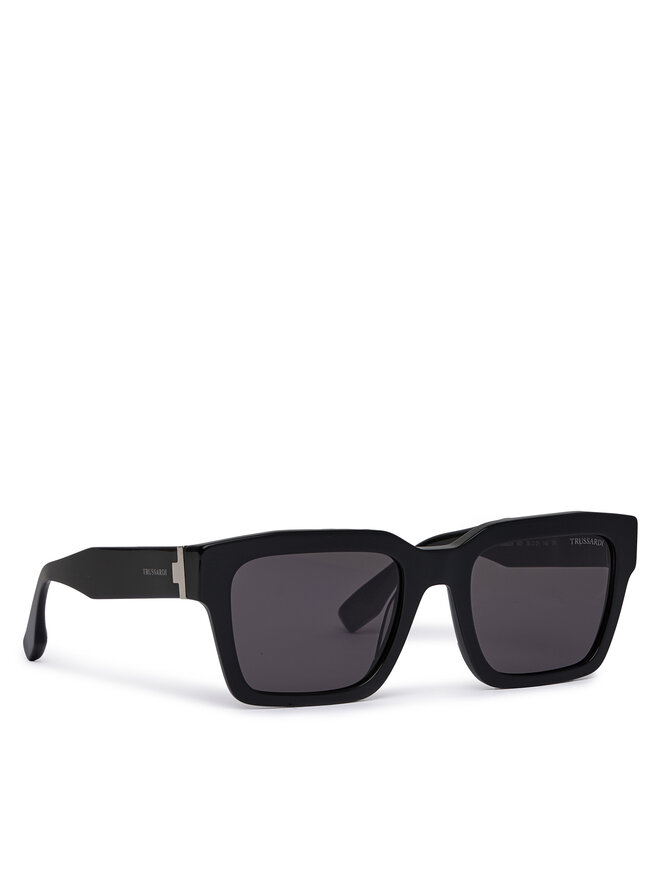 Trussardi Okulary przeciwsłoneczne Trussardi TSM9028 Czarny