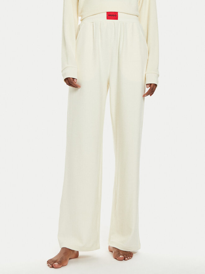 HUGO HUGO Pantalones de pijama Snoozie 50523406 Écru Regular Fit