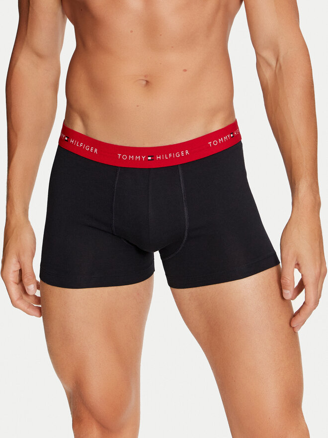 Tommy Hilfiger Tommy Hilfiger Σετ μποξεράκια 3 τμχ UM0UM02763 Μαύρο