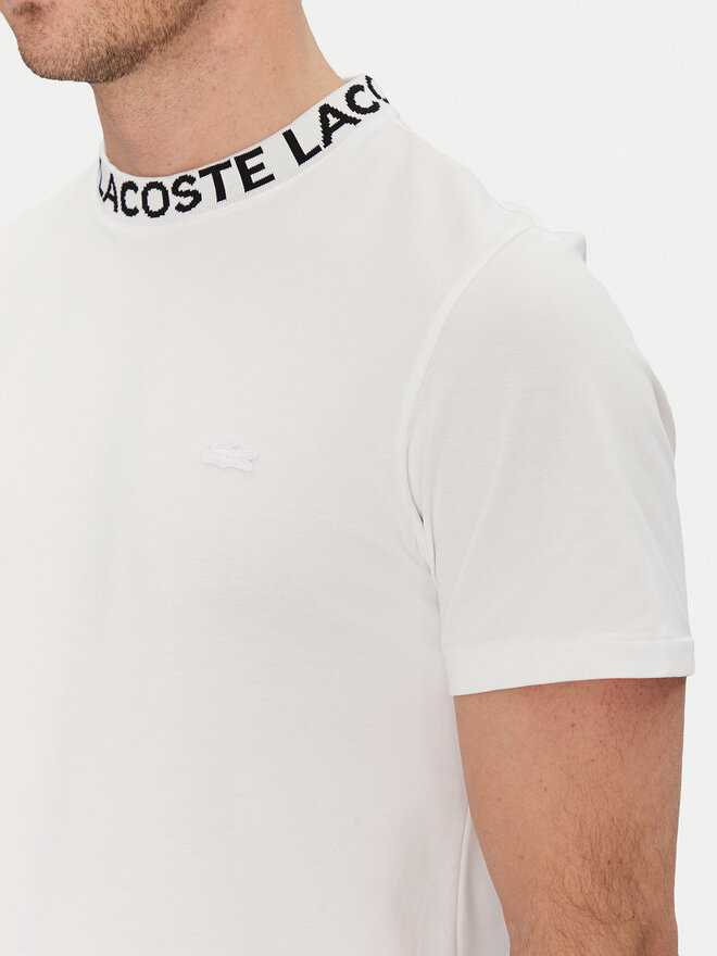 Lacoste Lacoste T-Shirt TH9582 Weiß Regular Fit