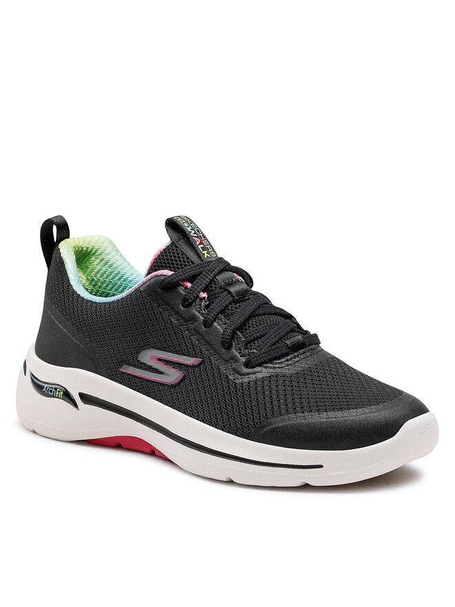 Skechers Sneakersy Skechers Go Walk Arch Fit 124868/BKHP Czarny
