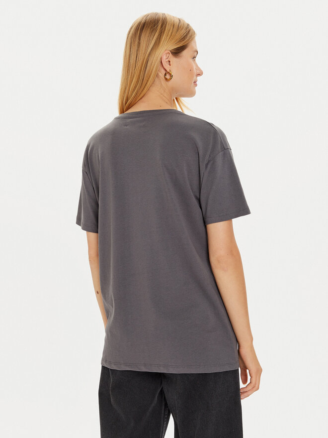Brave Soul Brave Soul T-Shirt LTS-568JEMIMA Grau Oversize