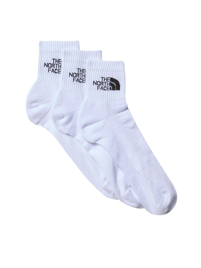 The North Face Zestaw 3 par wysokich skarpet męskich The North Face NF0A882GFN41 Biały