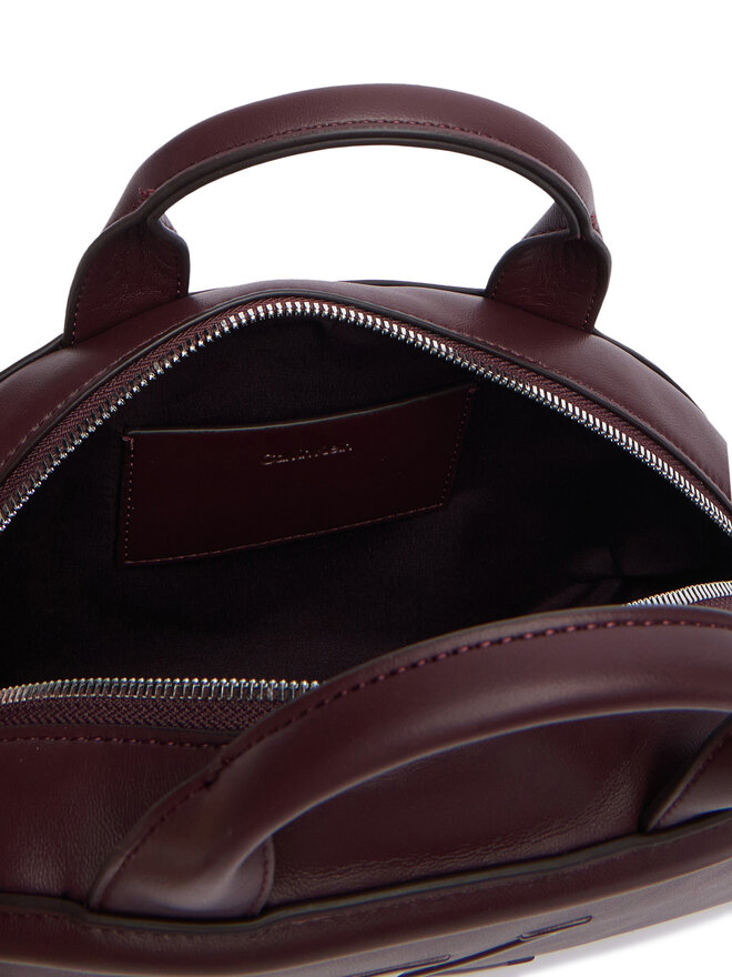 Calvin Klein Handtasche Calvin Klein Bold Ck Dome Crossbody LV04F3895G Dunkelrot