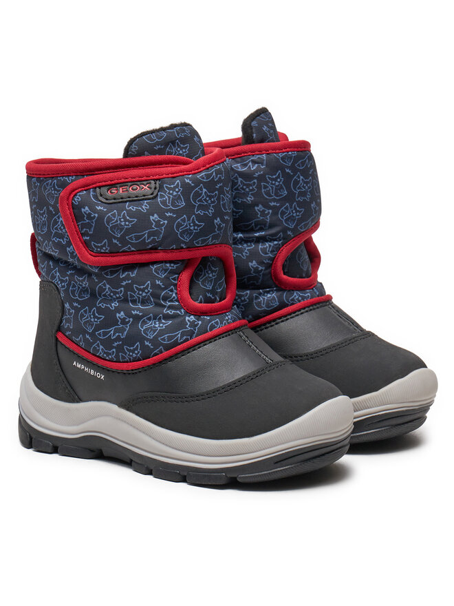 Geox Botas de nieve Geox B Flanfil Boy B Abx B263VE 0BCMN C0048 S Negro