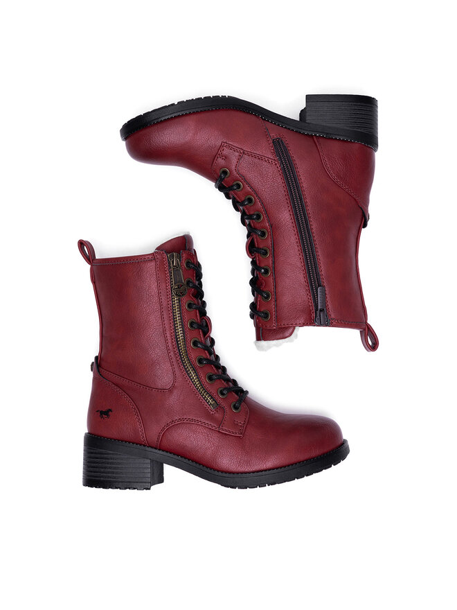 Mustang Stiefeletten Mustang 1402-601 Rot