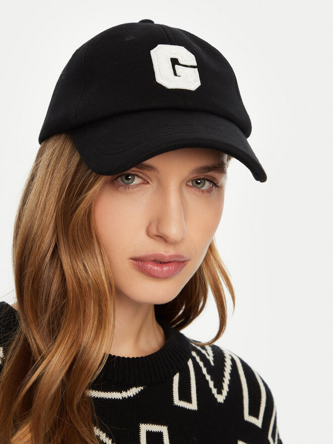 Guess Шапка с козирка Guess AW5258 COT01 Черен