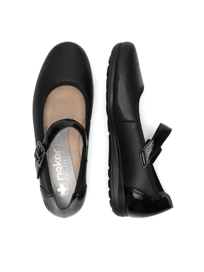 Rieker Ballerinas Rieker L9352-00 Schwarz