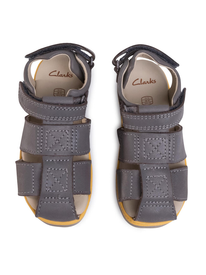 Clarks Sandalen Clarks Frances Sun K 261506507 Grau