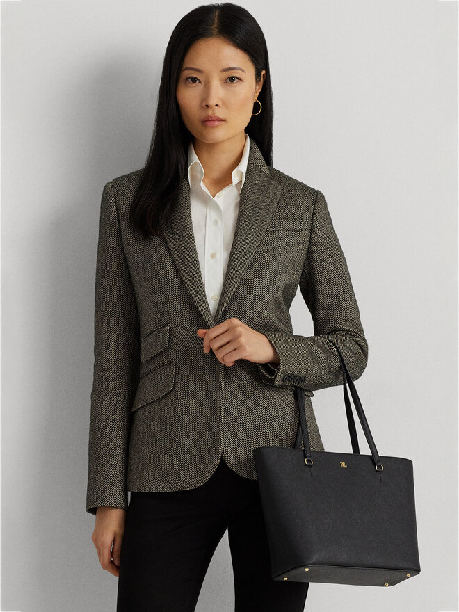 LAUREN RALPH LAUREN Ročna torba Lauren Ralph Lauren 431924351001 Črna