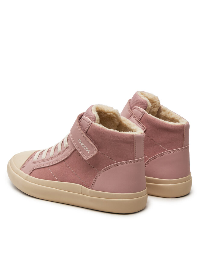 Geox Сникърси Geox J Gisli Girl J464NI 0AU54 C8014 S Розов