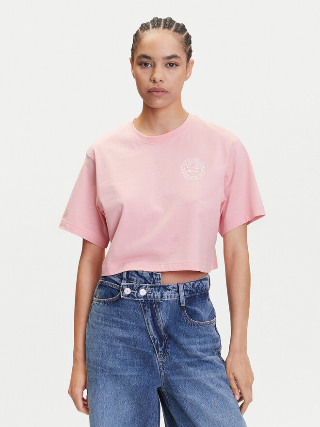 Ellesse Ellesse T-Shirt Marcialla SGZ21801 Rosa Loose Fit