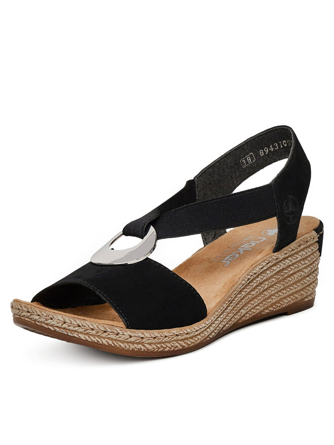 Rieker Sandale Rieker 624H6-00 Negru