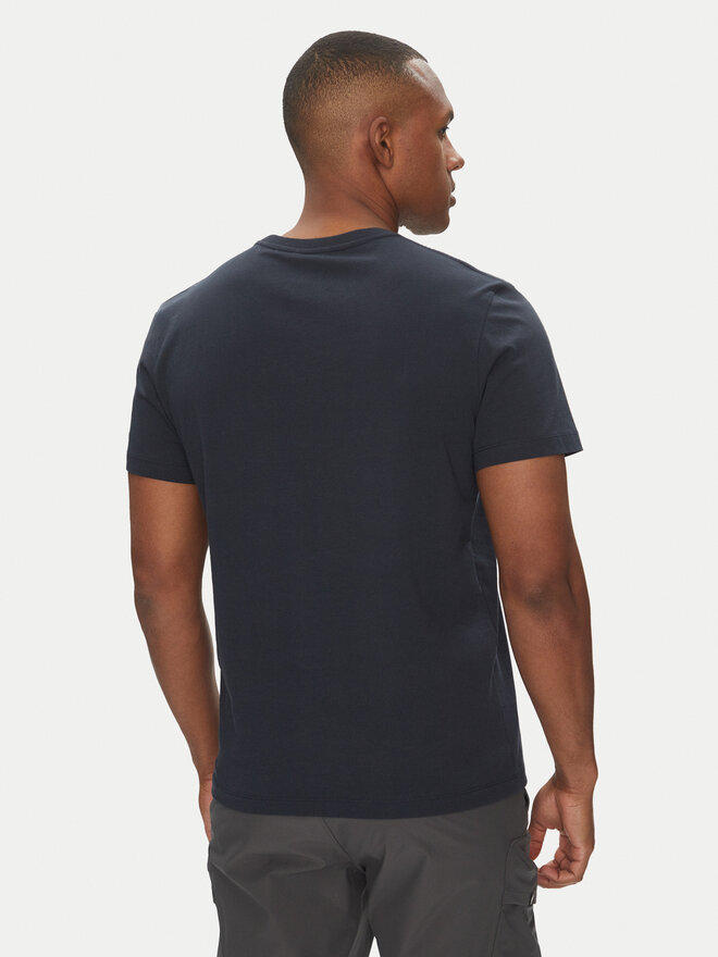 Parajumpers Parajumpers T-Shirt Tape 25SMPMTSIT01 Dunkelblau Regular Fit