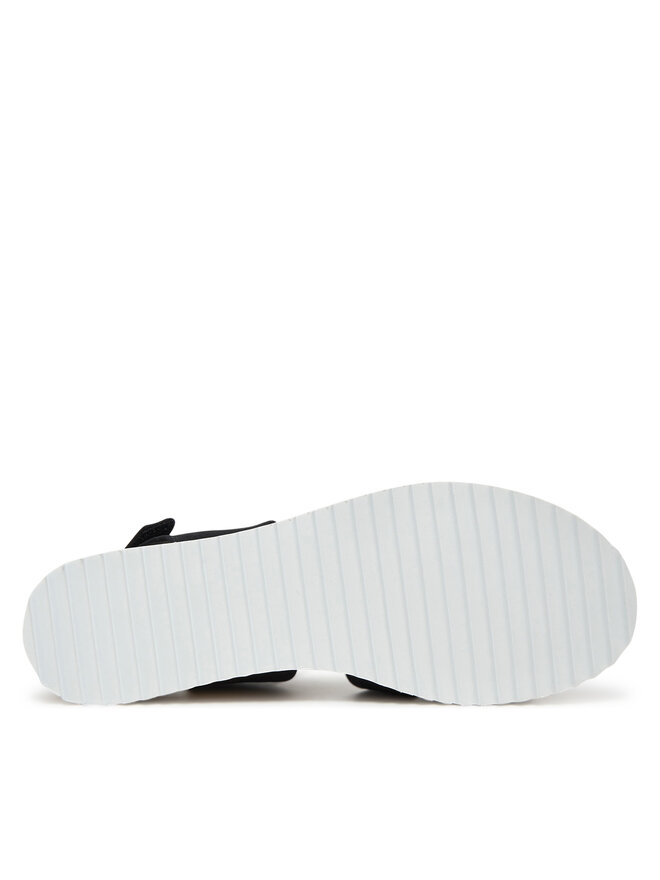 Skechers Sandále Skechers BOBS Desert Kiss-Shore Enough 114130/BLK Čierna