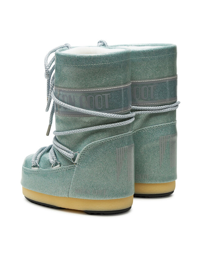 Moon Boot Snehule Moon Boot Icon Junior Glitter 80D3400290 Modrá