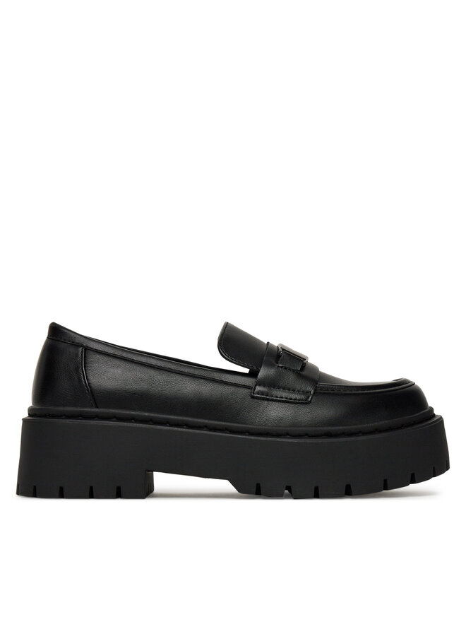 DeeZee Loafersy DeeZee 13123D-3 Czarny