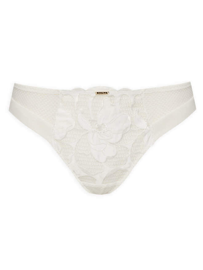 Chantelle Chantelle Στρίνγκ Fleurs Signature C12Q90 Λευκό