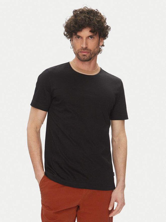 BOSS BOSS Camiseta H-Tessler 199 50531793 Negro Slim Fit