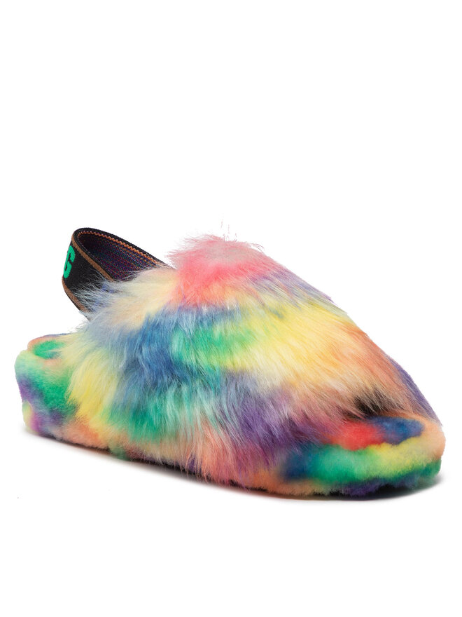 UGG W FLUFF YEAH PRIDE RAINBOW 22SS-I（アグ フラフ イェイ