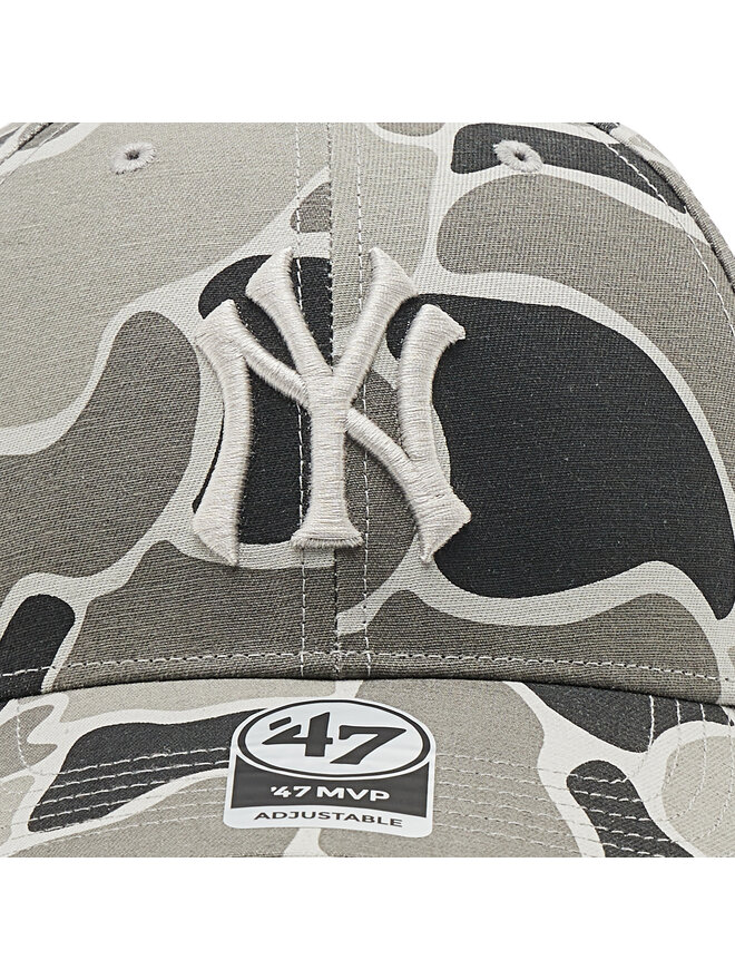 47 Brand Șapcă 47 Brand Yankees Duck B-DCKSM17GWP-UZ Gri