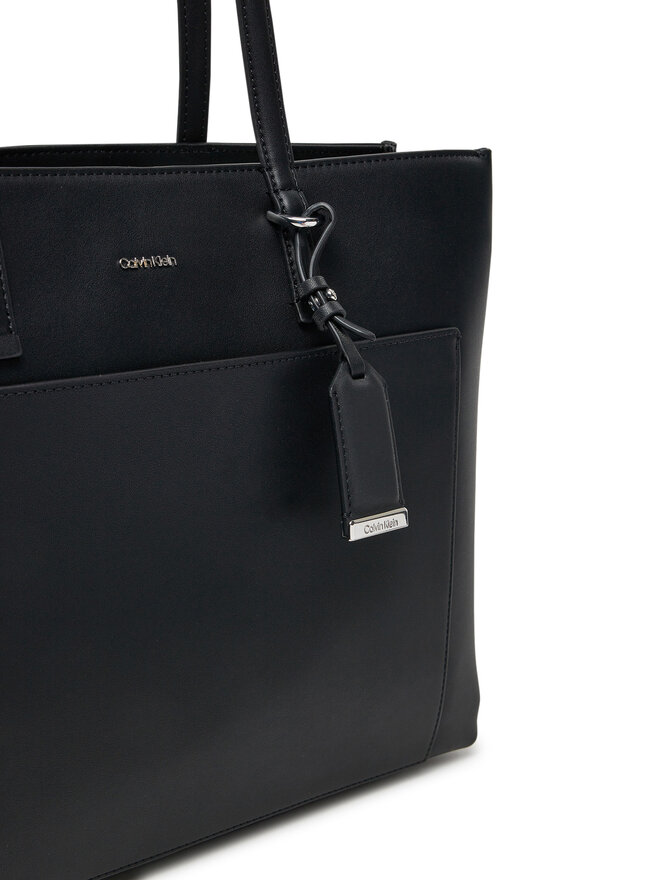 Calvin Klein Borsetta Calvin Klein Ck Must Medium Shopper W/Pocket K60K613019 Nero
