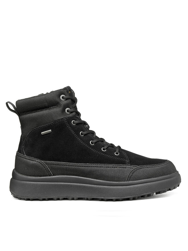 Geox Schnürschuhe Geox U Granito + Grip B Abx U66FZB 02250 C9999 Schwarz