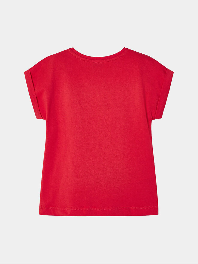 Mayoral Mayoral T-Shirt 3087 Rot Regular Fit