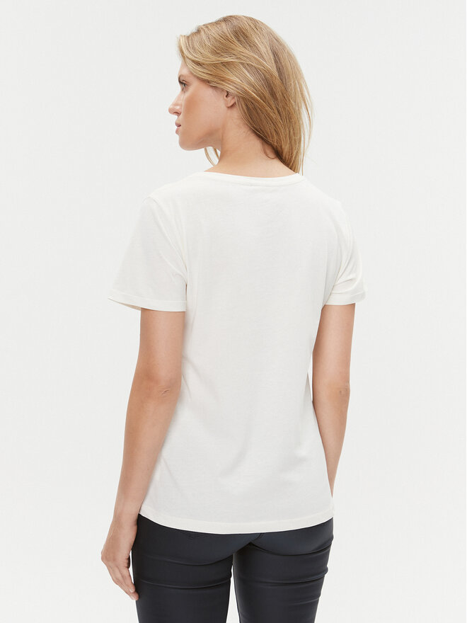 Cream Cream Póló Tuna 10610058 Fehér Relaxed Fit